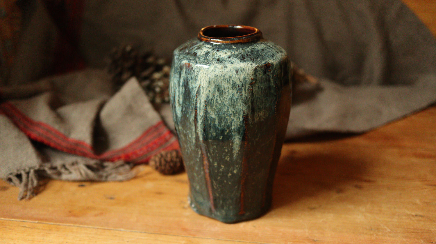 Fluted Vase